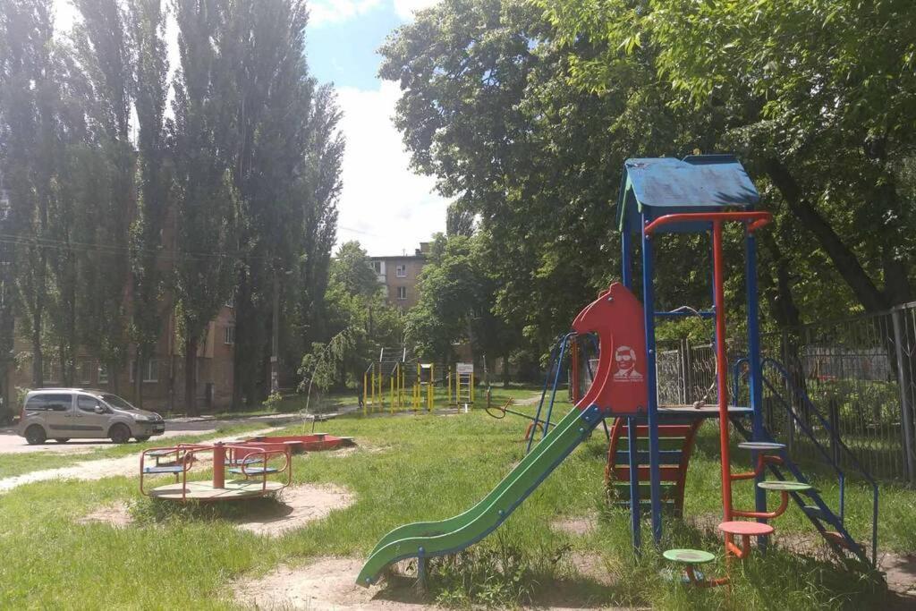 Однокомнатная Квартира С Евро Ремонтом,В Тихом Дворике. Kyiv Exterior foto